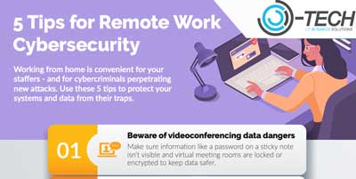 OTech - 5 Tips for Remote Work Cybersecurity